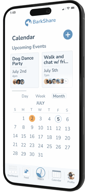 Calendar Feature BarkShare